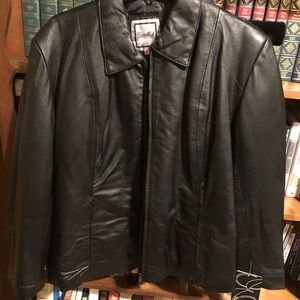 BNWT leather jacket 2x